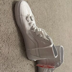 Vans White High-Top Sneakers